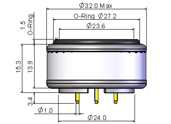 7NO2-20二氧化氮传感器
